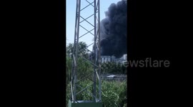 Chemical plant Fire, San Roque 1
