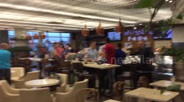 Fight in airport in Russia part 3