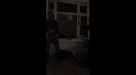 Accidentally boxing combo on friend