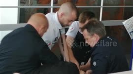 French police use 'excessive and unnecessary force' on man being deported to Morocco