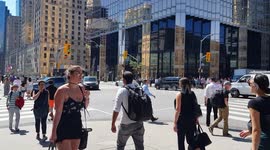 Hot day in Toronto.