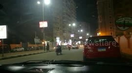 street camera records at night