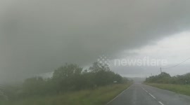 Torrential Downpours From Thunderstorm