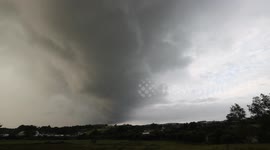 Huge Thunderstorm Gust Front