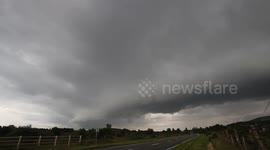 Thunderstorm Gust Front Over Omagh Rd