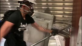 Hong Kong protesters storm Legislative Council complex