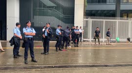 Hong Kong protests damage - 7615