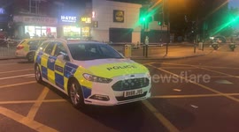 Major crash in Finsbury Park