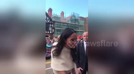 Newsflare Edit - Meghan said my name, that’s me done???? https://t.co/167F2ubjUh