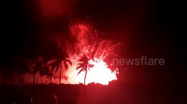 Spectacular fireworks light up Miami Beach during Independence Day celebrations