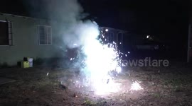 Fourth of July Being Celebrated by Residents Using Illegal Fireworks Cause Multiple Fires and Injuries