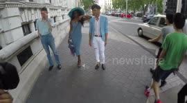 80s singer Sinitta arrives At The Syco Summer Party