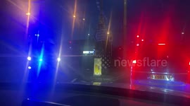 Wembley shooting. Police close Harrow road.