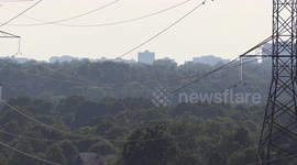 Power lines sagging in severe Toronto heat as summer weather arrives in full force