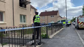Man and dog killed in Scotland flat fire