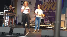 Homophobic London Bus Attack Victims Speak at Pride