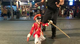 Synched up puppet show amazes in Vietnam