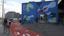 Apple trolls Google with hilarious billboard next to Google sidewalk labs site office in Toronto downtown