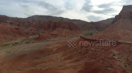 Fairytale-Red Canyon, Bishkek, Kyrgyzstan, Drone video