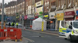 London police cordon off area of deadly shooting in east London