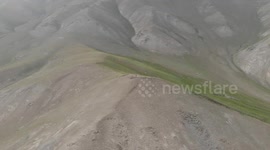 Kyrgyzstan, Tash Rabat - Silk Road to Chine, Mountain of Tash Rabat, Nature, Central Asia, South of Naryn…