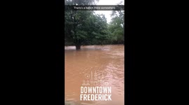 Baker park flooding 7-8-19