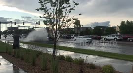 Heavy rains fill streets