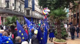Birmingham brexit march protest