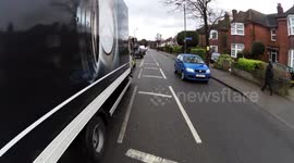 Driving instructor caught using mobile phone at wheel