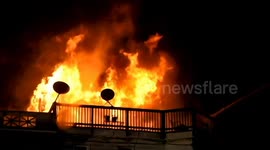 Apartment Building Fire - Shamokin, Pa
