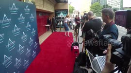 Eleanor Tomlinson And Elma Pazar Arrive At The Illusionists Press Night