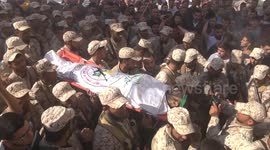 Funeral takes place of Palestinian militant killed 'by mistake' by Israeli fire in northern Gaza Strip