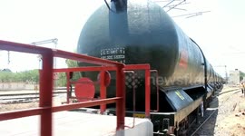 Indian authorities deploy water train to mitigate Chennai's ongoing drought