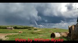 Tornado east of Rockglen