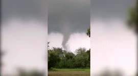 Nature's Fury Unleashed: Tornado erupts in northern India, sweeps away houses