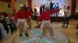 Sailors Show In Egyptian Wedding Dance