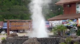 Highest hot spring in Thailand