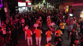 Indians stage parade to boost tourism in beleaguered Thai resort