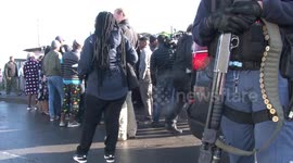 police minister visits crime ridden community