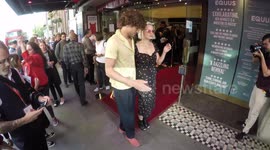 Kimberly Wyatt And Her Partner Arrive At The Press Night Of Equus