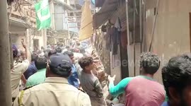 At least four dead and dozens still trapped in Mumbai building collapse