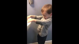Playing in the mirror