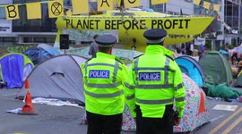 2nd day of Climate Change Protest in Leeds City Centre