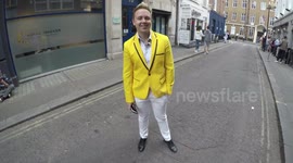 John Galea And Sam Faiers Arrive At Holiday Event