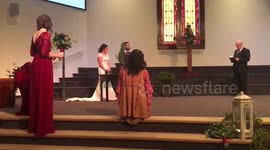 Sisters who married brothers are looking forward to their children being DOUBLE COUSINS
