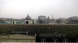 11.03.13 - Snow flurries in London