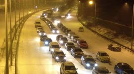 Traffic Chaos On The M23 11/3/13