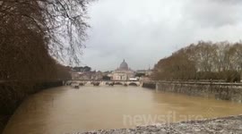 Storm clouds over the Vatican