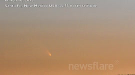 First appearance of comet PANSTARRS, March 10, 2013