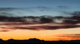 Comet Pan STARRS descends to horizon, Santa Fe, New Mexico, USA